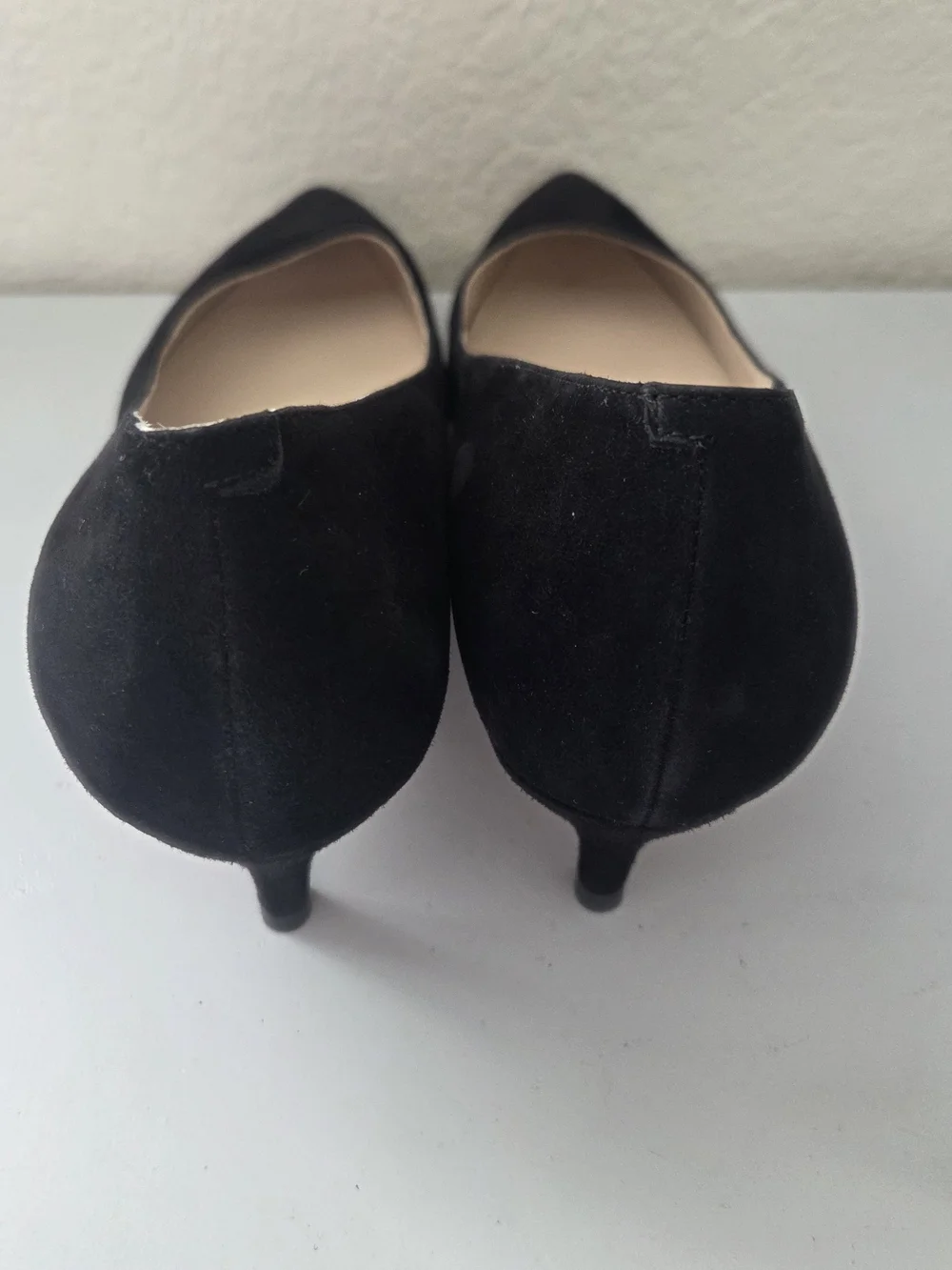 Cole Haan Grandseries Leather Black Pointed Toe Women's Heels Shoes 8.5 Women's